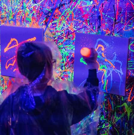 Paint Splatter Room